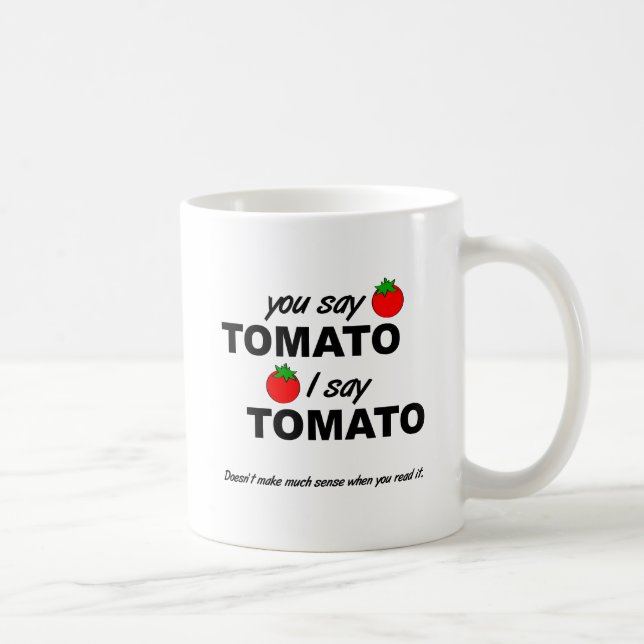 Rolig mugg för tomattomat (Höger)