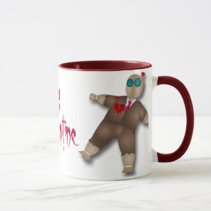 Rolig mugg för Voodookärlekvalentin