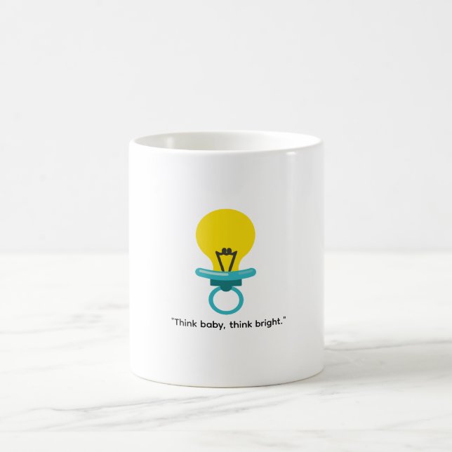 Rolig mugg, humoristisk mugg, kaffefantast mugg (Center)