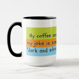 Rolig mugg Perfekt present för kaffe- och humoräls