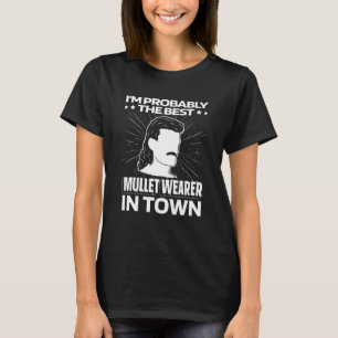 Rolig Mullet Pride Redneck - Mullet T Shirt