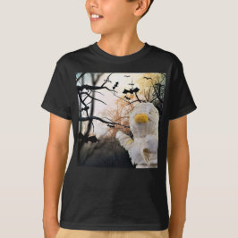 Rolig Mummi-design för Halloween T-Shirt