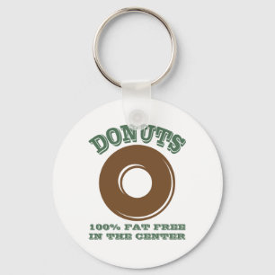 Rolig munk Keychain Nyckelring