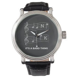 Rolig musik - Det är en bandgrej Armbandsur