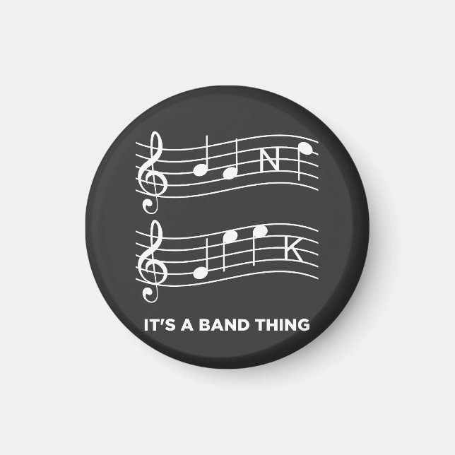 Rolig musik magnet (Framsidan)