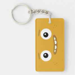 Rolig musikbandgult Keychain för BBSS