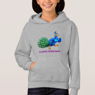 Rolig muskulös påfågelskartong t shirt