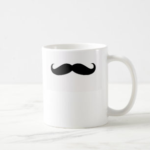 rolig mustasch kaffemugg