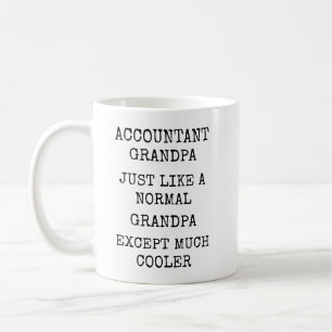Rolig Mycket coolare revisor farfar Kaffemugg
