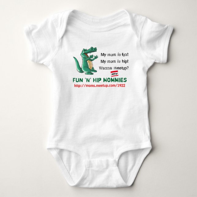 rolig n höftmammor för 6-12 månad t shirt (Framsida)