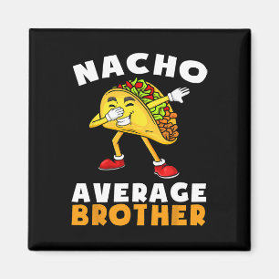 Rolig Nacho Genomsnittlig Bror Cinco De Mayo Mexik Magnet