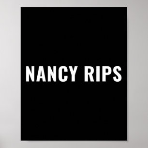 Rolig Nancy Pelosi Rips Tal Adress Poster