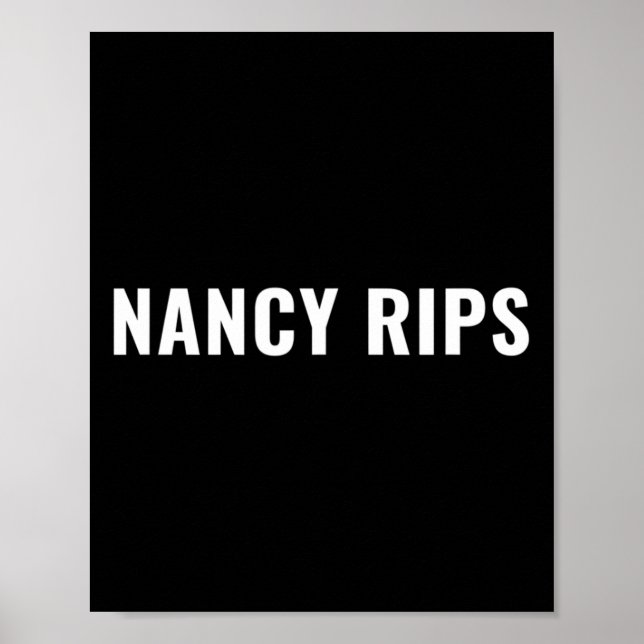 Rolig Nancy Pelosi Rips Tal Adress  Poster (Framsidan)