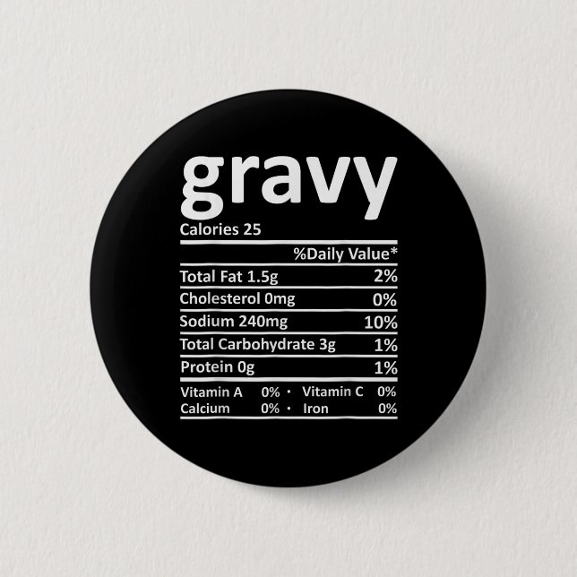 Rolig näringsinformation om gravy jul julen knapp (Framsida)
