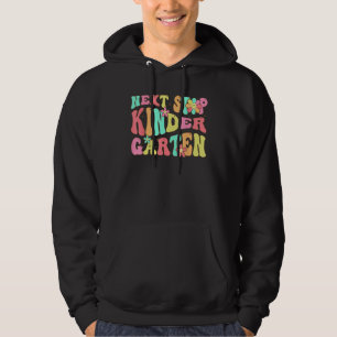 Rolig nästa stopp förskolans avgångsklass hoodie