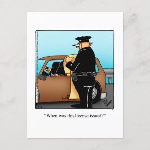 Rolig National Police Week vykort