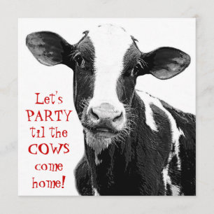Rolig natt för koBachelorette party eller flicka Inbjudningar