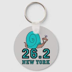 Rolig New York maraton Nyckelring