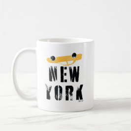 Rolig New York-mugg-gåva Kaffemugg
