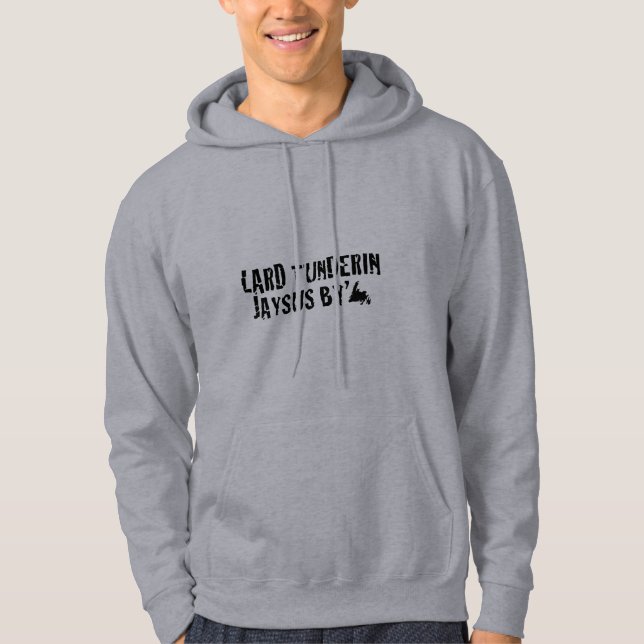 Rolig Newfie Slang Sweatshirt (Framsida)