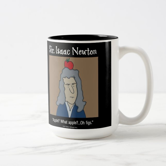 Rolig Newton-mugg Två-Tonad Mugg (Höger)