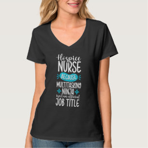 Rolig Ninja Hospice Sjuksköterska Palliativ Vård T Shirt