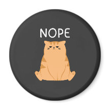 Rolig Nope Katt Grafisk 