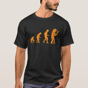 Rolig Nördigt Robot Evolution Dator Robotik nörd T Shirt