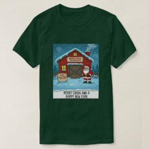 Rolig Nordpolsk Cartoon T Shirt