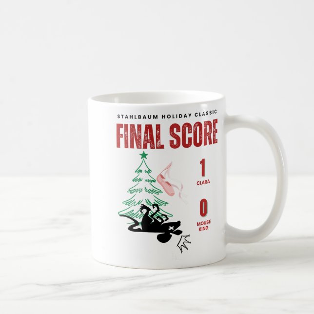 Rolig nötknäppare Slutresultat Clara 1 Musekungen  Kaffemugg (Höger)