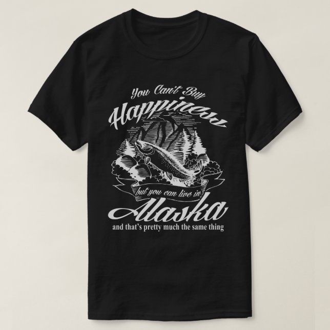 Rolig noveltygåva för Alaska T Shirt (Design framsida)