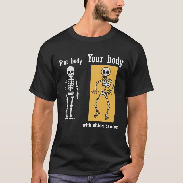 Rolig noveltygåva för det Ehlers-Danlos syndromet T Shirt (Framsida)