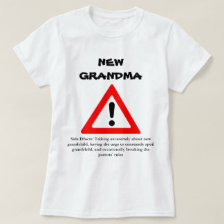 Rolig ny mormorskjorta tee shirt