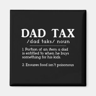Rolig ny pappa födelsedag för faders dag pappa ska magnet