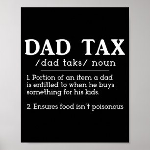 Rolig ny pappa födelsedag för fadersdag pappa skat poster