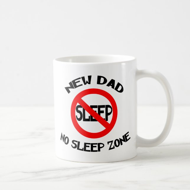 Rolig ny pappa kaffemugg (Höger)