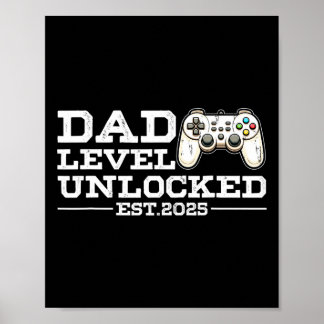 Rolig Ny Pappa Nivå Upplåst 2025 Videospel Pappa Poster