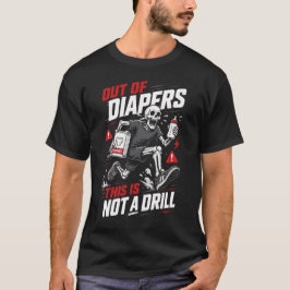 Rolig Ny Pappa  Present Till Barnkalas  T Shirt