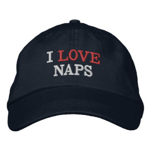 Rolig Nyhet Baseball JAG ÄLSKAR NATTLÖJEN Broderad Keps