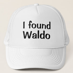 Rolig Nyhet Baseball Jag HITTADE WALDO Keps