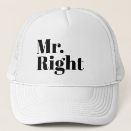 Rolig Nyhet Baseball MR. RÄTT Keps