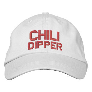 Rolig Nyhet Golf CHILI DIPPER Broderad Keps