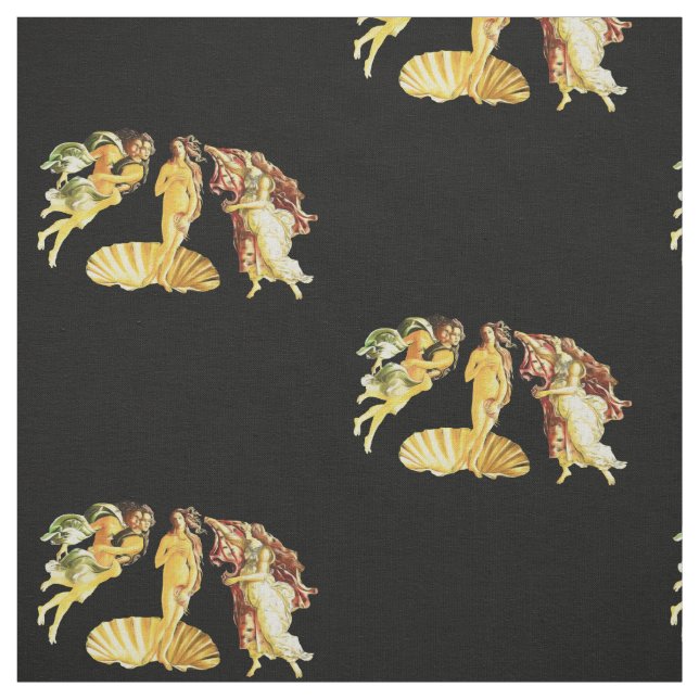 Rolig nyinspelning Botticelli Venus för modern Tyg (Provkarta)