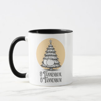 Rolig O Tannenbum julskämtmugg Mugg
