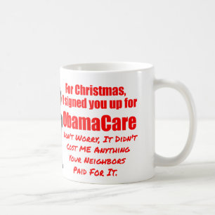 Rolig ObamaCare jul Kaffemugg