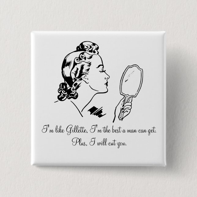 Rolig och elegant man som slår citationstecken knapp (Framsida)