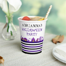 Rolig och festlig spöklik scen anpassad Halloween