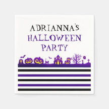 Rolig och festlig spöklik scen Anpassad Halloween-