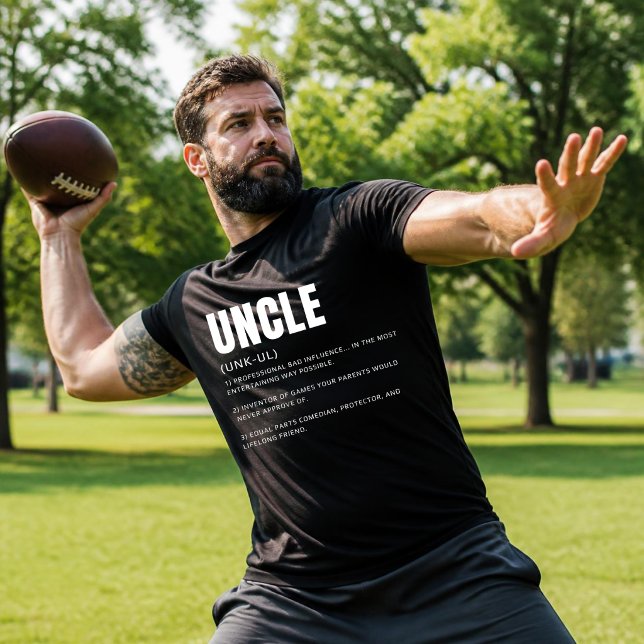 Rolig och hjärtlig definition av farbror t shirt (Skapare uppladdad)