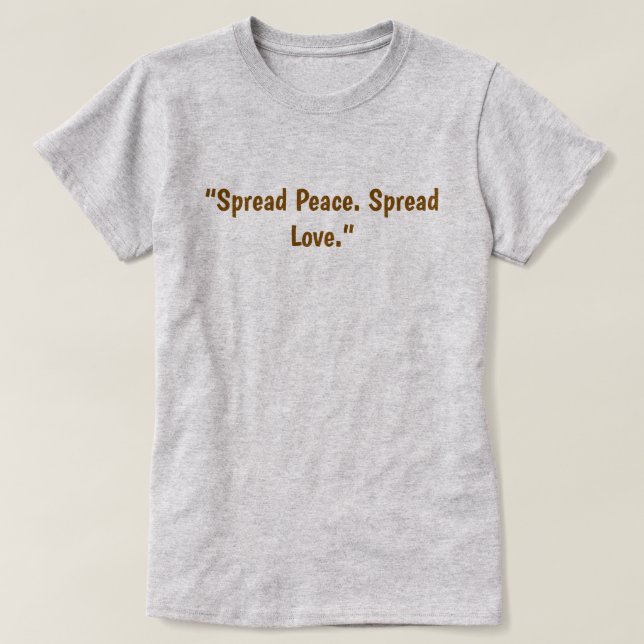 Rolig och inspirerande t-shirt (Design framsida)